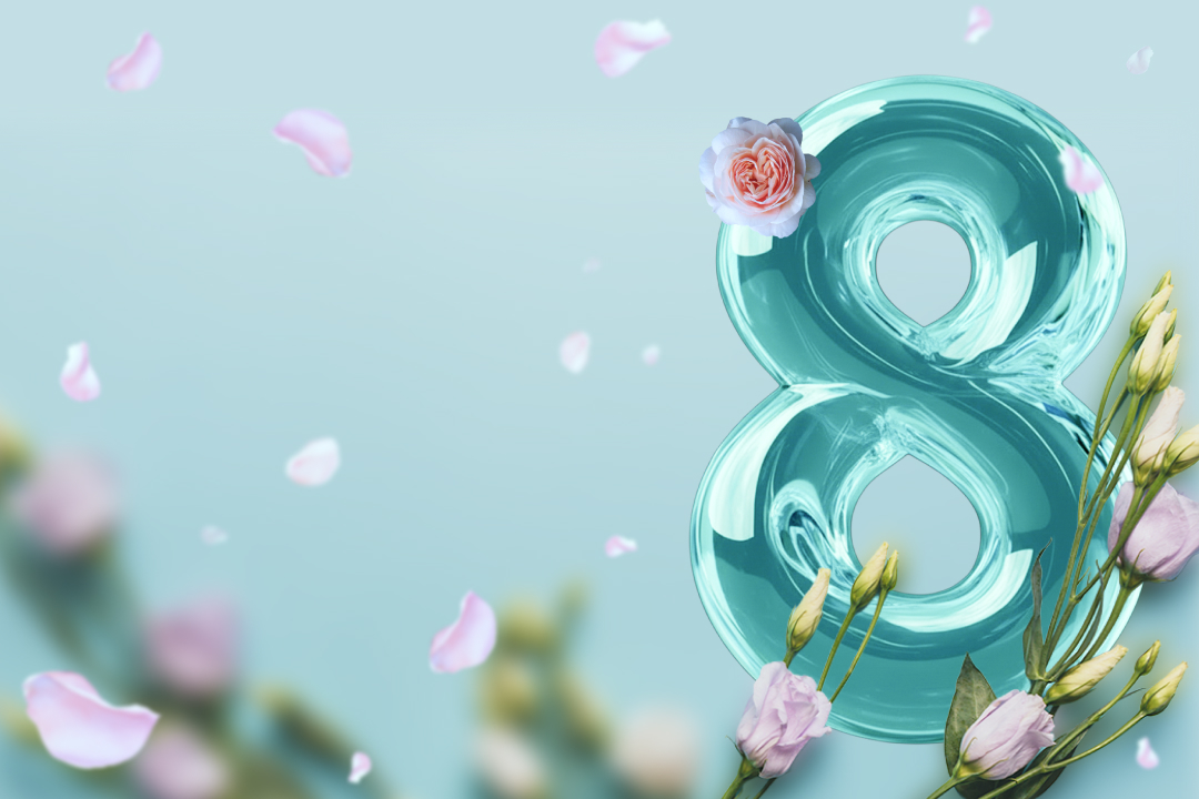 Банк Хлынов поздравляет с Международным женским днем 8 Марта! 