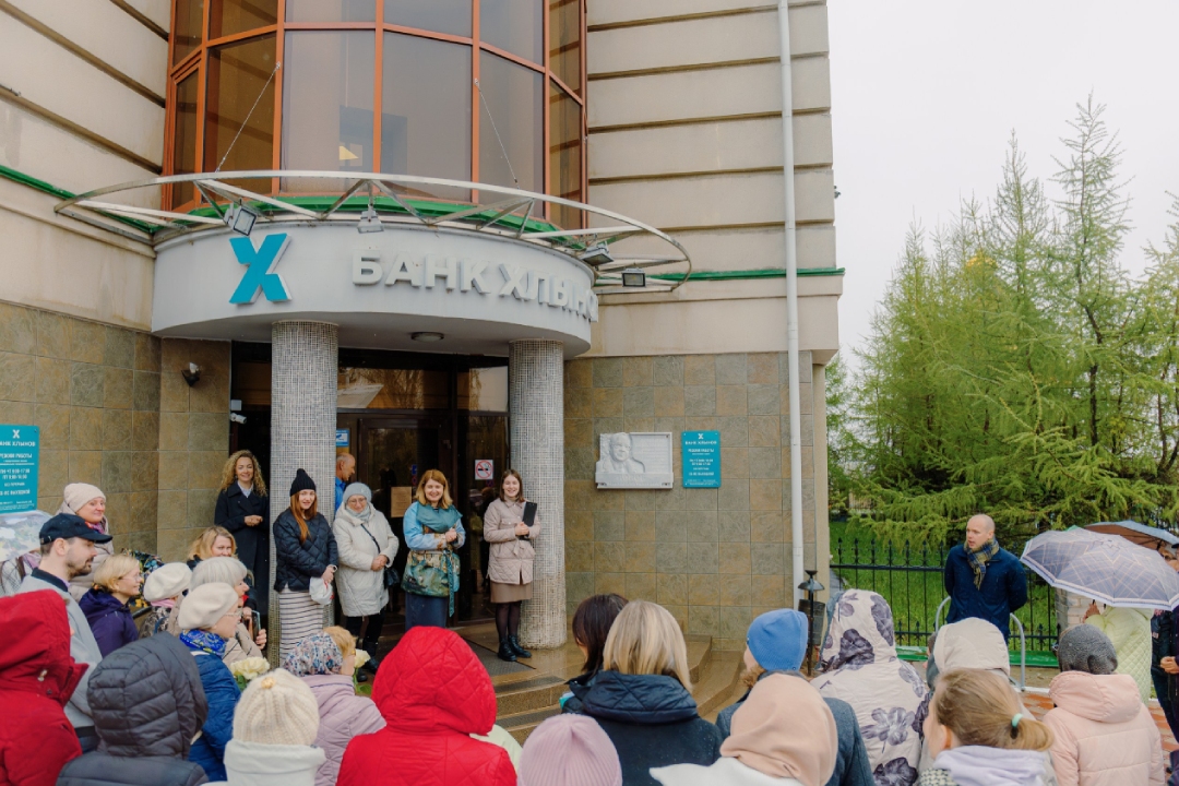 Открытие мемориальной доски Николаю Попову