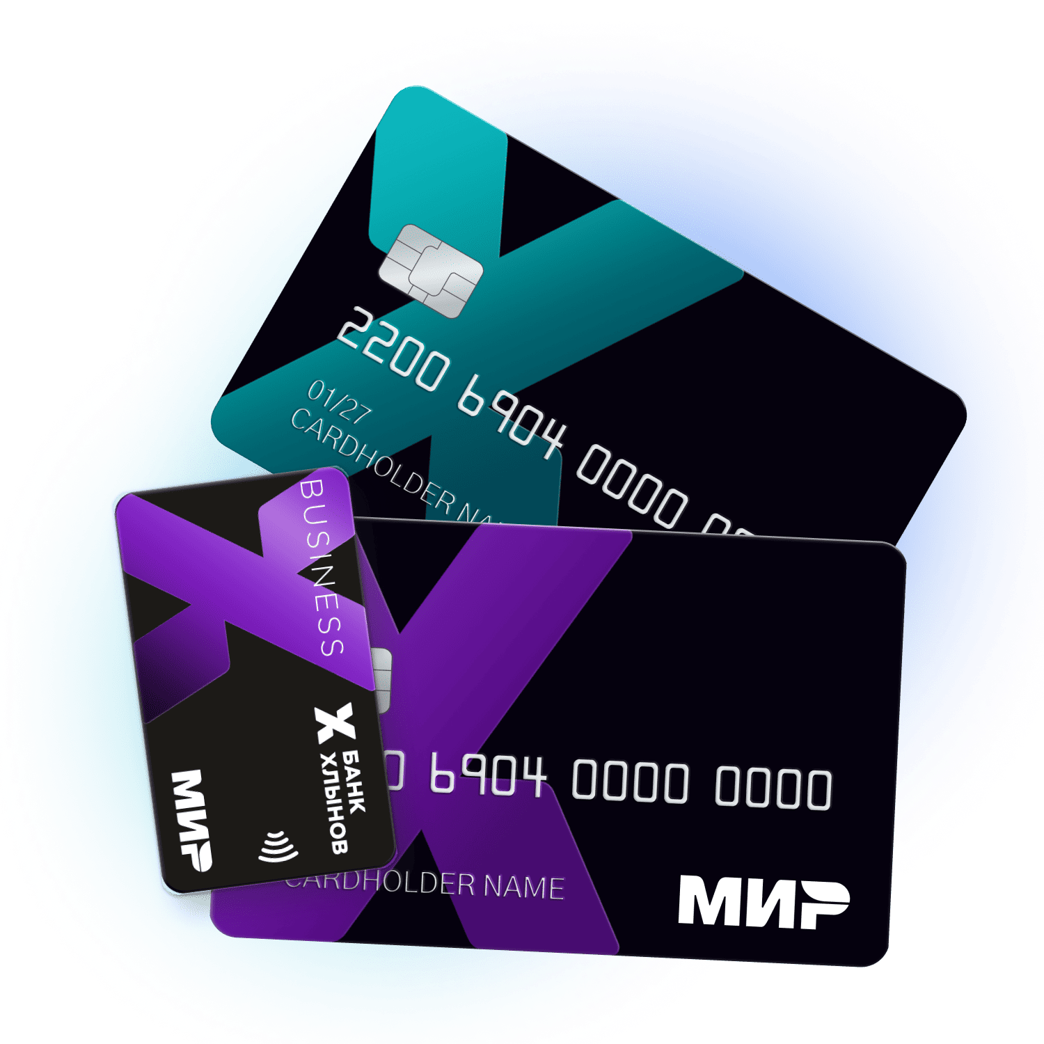 Выберите свою корпоративную карту